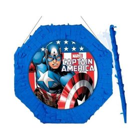 Parti Dükkanım Kaptan Amerika 42 cm Pinyata + Sopası