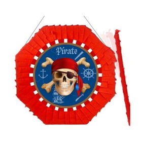 Parti Dükkanım Korsan Temalı 42 cm Pinyata + Sopası