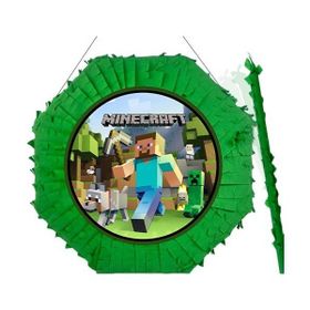 Parti Dükkanım Minecraft 42 cm Pinyata + Sopası