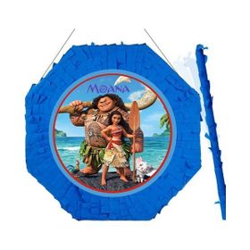 Parti Dükkanım Moana 42 cm Pinyata + Sopası