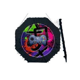 Parti Dükkanım Oyun Konsolu 42 cm Pinyata + Sopası