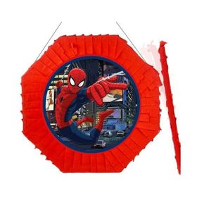 Parti Dükkanım Spiderman Pinyata 42 cm + Sopası