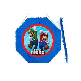 Parti Dükkanım Süper Mario Pinyata 42 cm + Sopası