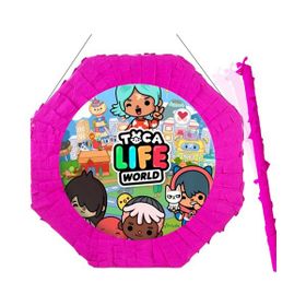 Parti Dükkanım Toca Boca Pinyata 42 cm + Sopası