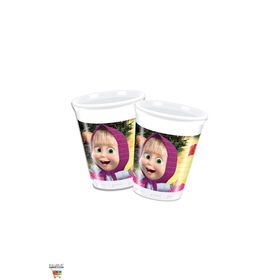 Parti Outlet 8'li Masha And The Bear Bardak