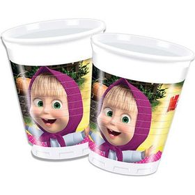 Parti Outlet 8'li Masha And The Bear Bardak