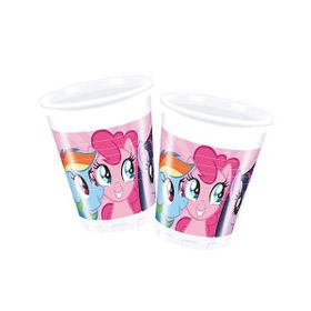 Parti Outlet 8'li Rainbow Pony Bardak