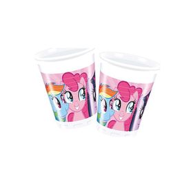Parti Outlet 8'li Rainbow Pony Bardak
