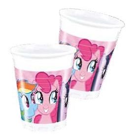 Parti Outlet 8'li Rainbow Pony Bardak