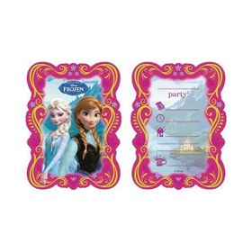Parti Şöleni Frozen 6 Adet Davetiye