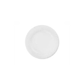 PartiBulutu 18 cm 25'li Beyaz Karton Tabak
