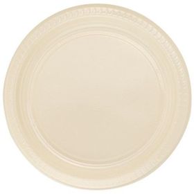 PartiBulutu 22 cm 25'li Krem Plastik Tabak
