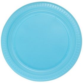 PartiBulutu 22 cm 25'li Mavi Plastik Tabak