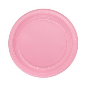 PartiBulutu 22 cm 25'li Pembe Plastik Tabak