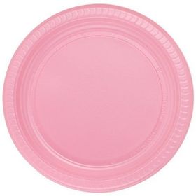 PartiBulutu 22 cm 25'li Pembe Plastik Tabak
