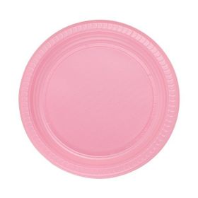 PartiBulutu 22 cm 25'li Pembe Plastik Tabak