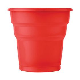 PartiBulutu 25'li Kırmızı Plastik Meşrubat Bardağı