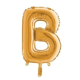 PartiBulutu 40 cm B Harf Altın Folyo Balon