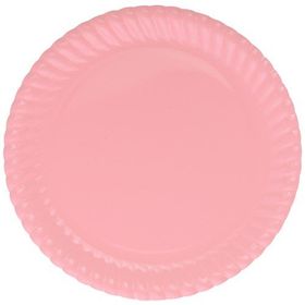 PartiBulutu 8'li Pembe Karton Tabak