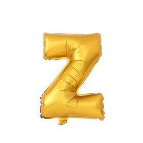 PartiBulutu Altın 40 cm Z Harf Folyo Balon