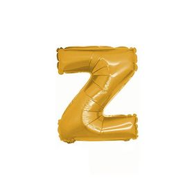PartiBulutu Altın 40 cm Z Harf Folyo Balon