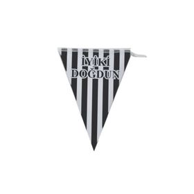 PartiBulutu Beşiktaş Üçgen Bayrak Set