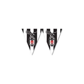 PartiBulutu Beşiktaş Üçgen Bayrak Set
