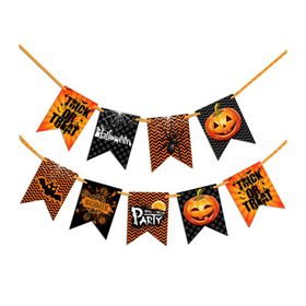 PartiBulutu Halloween Flama Bayrak Set