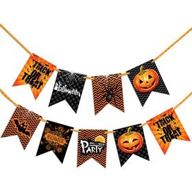 PartiBulutu Halloween Flama Bayrak Set