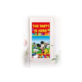 PartiBulutu Mickey Playful Kapı Afişi