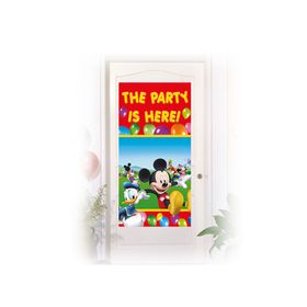 PartiBulutu Mickey Playful Kapı Afişi