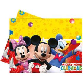 PartiBulutu Mickey Playful Plastik 120x180 cm Masa Örtüsü