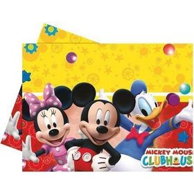 PartiBulutu Mickey Playful Plastik 120x180 cm Masa Örtüsü