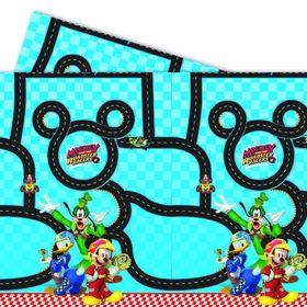 PartiBulutu Mickey Playful Plastik 120x180 cm Masa Örtüsü