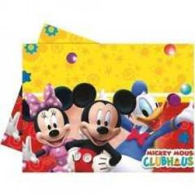PartiBulutu Mickey Playful Plastik 120x180 cm Masa Örtüsü