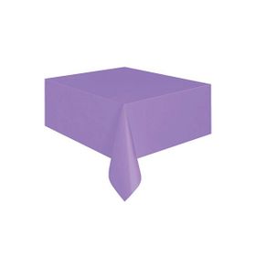 PartiBulutu Mor Plastik Masa Örtüsü