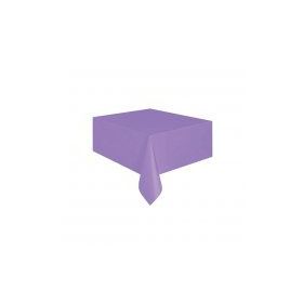 PartiBulutu Mor Plastik Masa Örtüsü