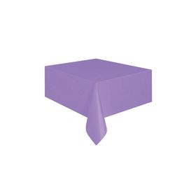 PartiBulutu Mor Plastik Masa Örtüsü
