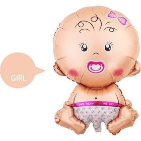 PartiBulutu Pembe Bebek Folyo Balon