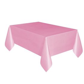 PartiBulutu Pembe Plastik Masa Örtüsü