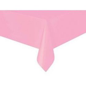 PartiBulutu Pembe Plastik Masa Örtüsü