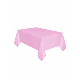 PartiBulutu Pembe Plastik Masa Örtüsü