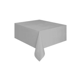 PartiBulutu Silver Plastik Masa Örtüsü