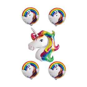 PartiBulutu Unicorn Folyo Balon