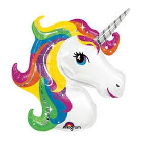 PartiBulutu Unicorn Folyo Balon