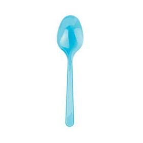 Partici Açık Mavi Plastik Kaşık