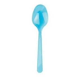 Partici Açık Mavi Plastik Kaşık