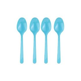 Partici Açık Mavi Plastik Kaşık