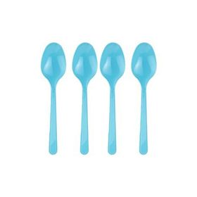 Partici Açık Mavi Plastik Kaşık