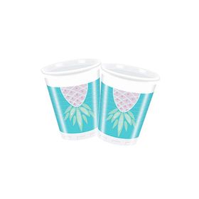 Partici Ananas Yaz Partisi Plastik 8'li Bardak